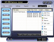 HiFi OGG Splitter Joiner screenshot